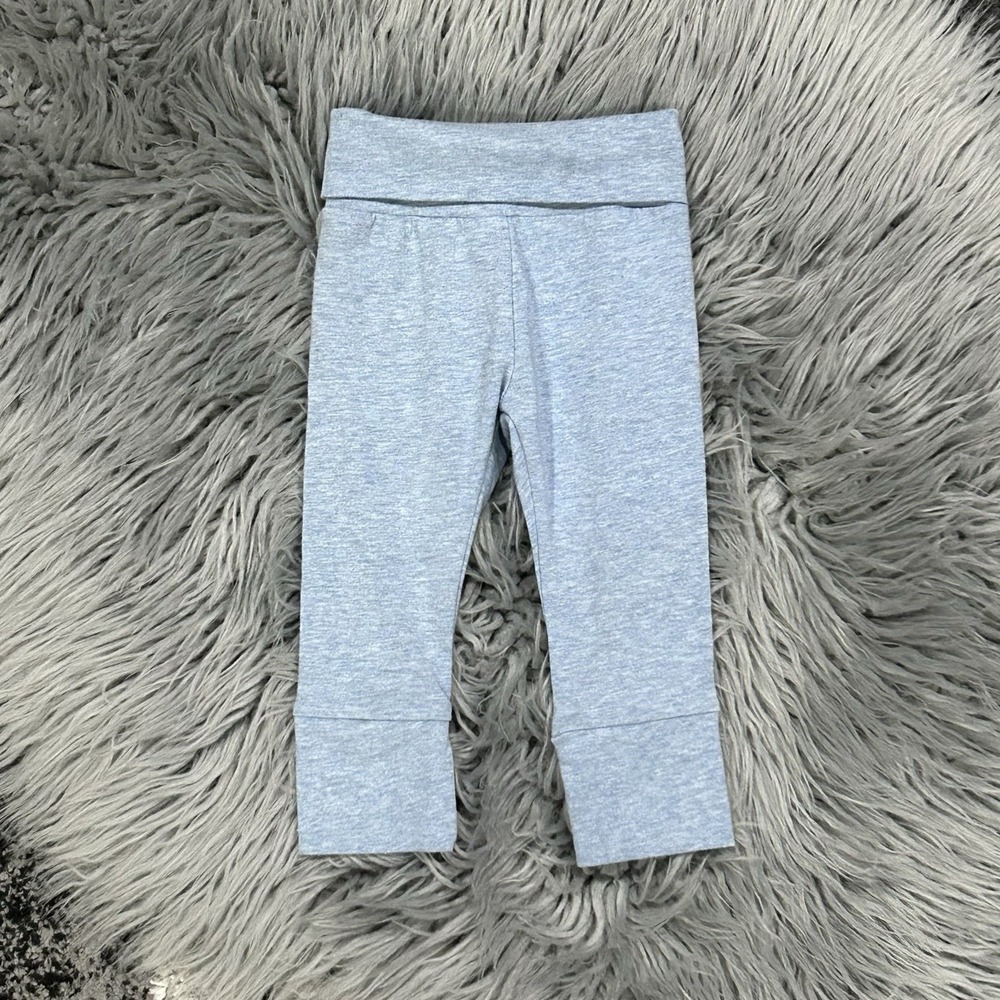 Thimble Collection Unisex Blue Colored Foldover Leggings Size 0-3m Made In USA